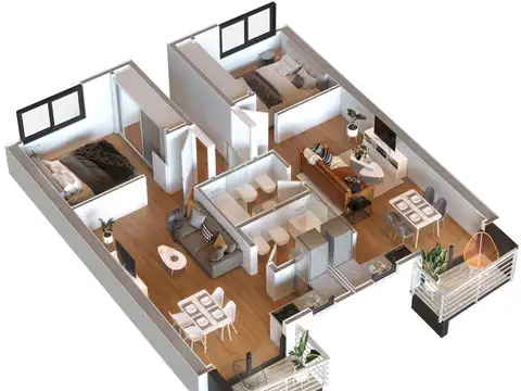 Departamento en Venta al Norte