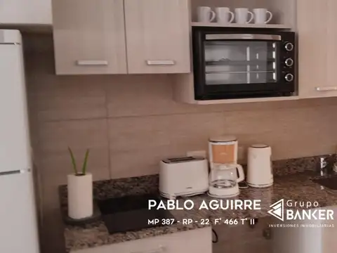 Departamento Monoambiente con 1 baño