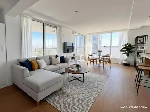Venta - Departamento de categoría a estrenar con amenities y vista al río. Puerto Norte, Rosario.