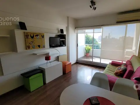 Departamento Monoambiente con 1 baño