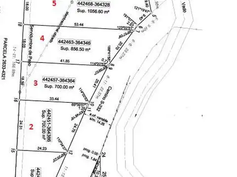 Venta Terreno 5 de 1.057m2 con escritura  - La Sierrita, Villa Del Dique, Córdoba