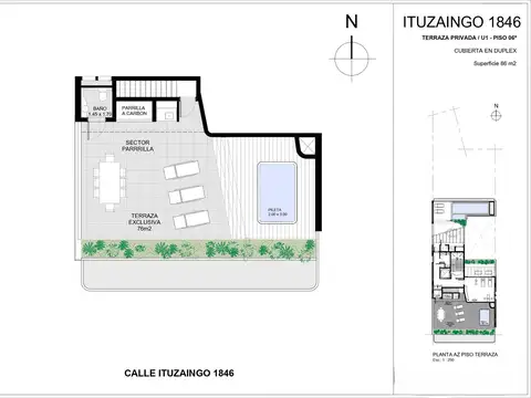 Departamento en Venta al Sur