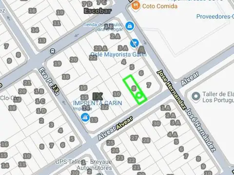 Terreno en Venta de 346,0 m2