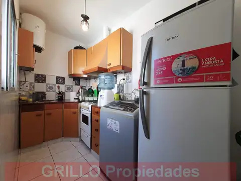 Departamento 2 ambientes con 1 baño