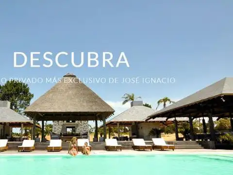 Lote en Laguna escondida en Jose Ignacio 2285.73mts- Uruguay