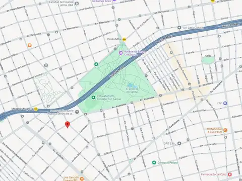 Avenida Asamblea e/ Thorne y Pumacahua