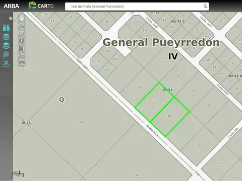 Terreno en Venta en Los Acantilados, USD 65.000