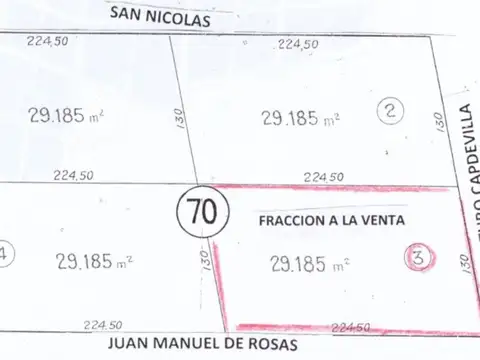 Terreno en Venta en Guernica, USD 170.000