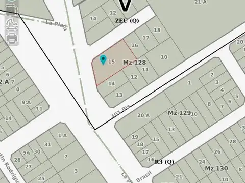 Martín Rodriguez y Av. Oscar Smith