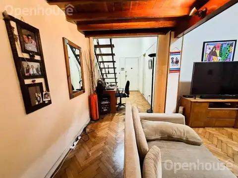 Departamento 2 ambientes con 1 baño