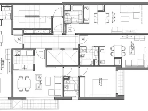 Departamento en Venta de 1 dormitorio