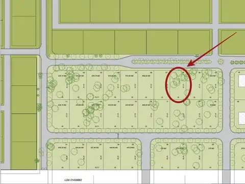 Terreno en Venta de 406,0 m2