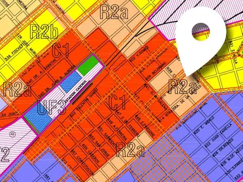 Venta Terreno en  Caseros potencial constructivo Baja incidencia OPORTUNIDAD INVERSION