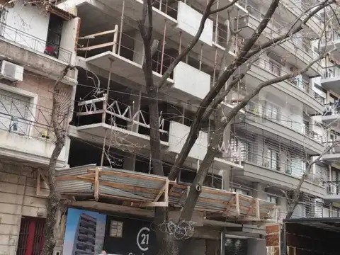 Departamento 2 ambientes con 1 baño