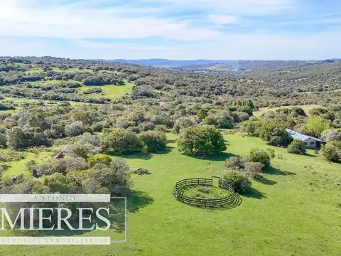 Chacra de 12ha con casa en las sierras de Maldonado ruta 39