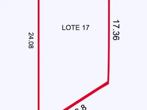 Terreno lote en venta en Castelar Sur