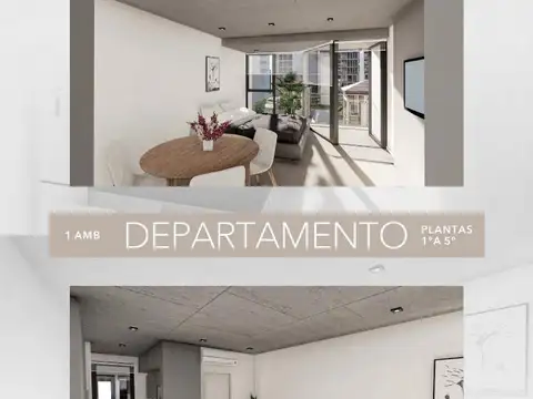 Departamento en Venta de 2 ambientes