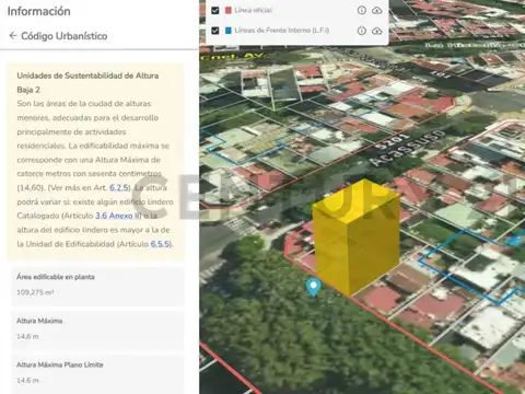VENTA LOTE PROPIO ACEPTA METROS CUADRADOS O PERMUTA - VILLA LURO