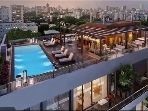 VENTA 2 AMBIENTES 52 MTS TERRAZA AMENITIES PREMIUM Av.CORDOBA 5061 PALERMO - VITRAUX III