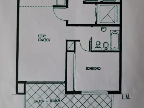 Departamento en Alquiler con 1 cocheras