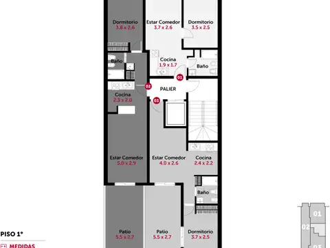 Cerrito 400, Piso 04