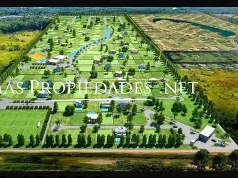 Terreno en Venta 20  mts Fondo