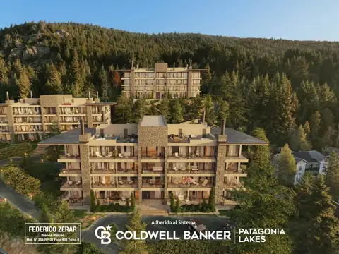 Venta Departamento Monoambiente vista al lago a 5 minutos del centro