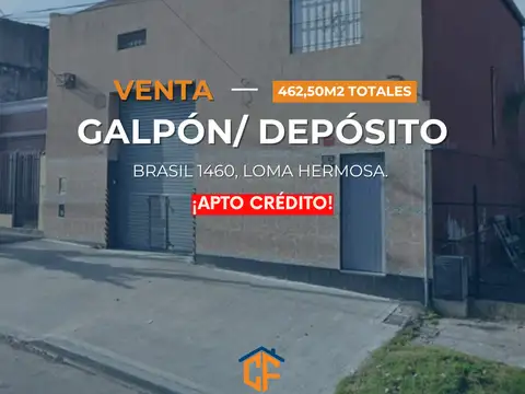 Amplio Galpón/depósito En Venta Excelente Zona Loma Hermosa
