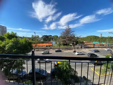 Departamento 3 ambientrs en Libertador AMOBLADO!