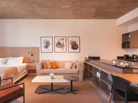 Departamento Monoambiente con 1 baño