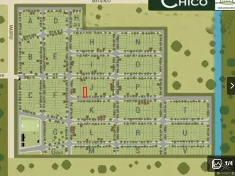 Terreno en Venta 10  mts Frente