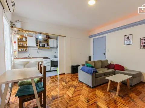 Venta 2 ambientes en Villa Crespo apto crédito