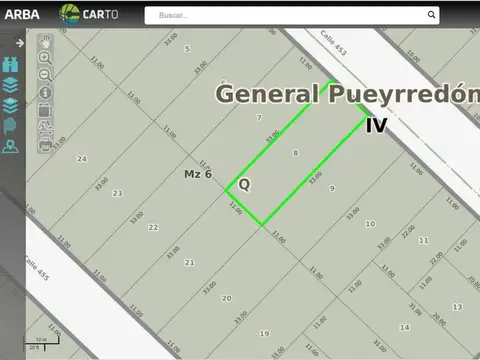 Terreno en Venta de 363,0 m2