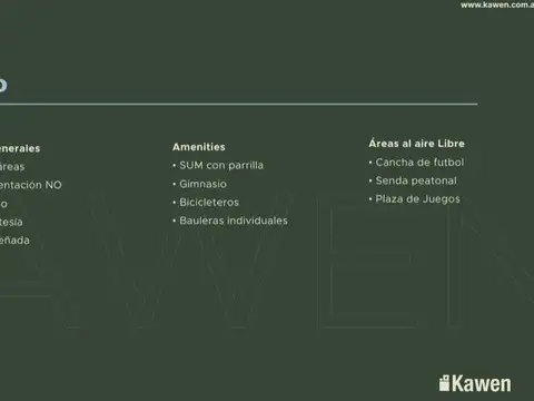 Depto Tipo Casa en Venta A Estrenar