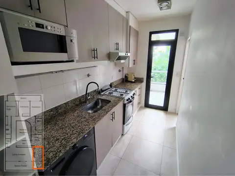 Departamento 4 ambientes con 2 baños