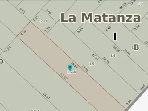 Terreno en Venta en Villa Luzuriaga, USD 165.000