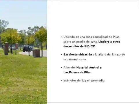 Terreno Lote  en Venta ubicado en San Pablo Chico, Pilar, G.B.A. Zona Norte