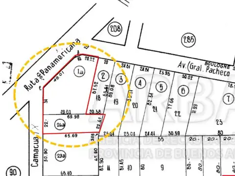 Panamericana km.26 y B. Sur Mer