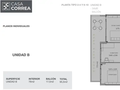 Departamento en Venta al Norte