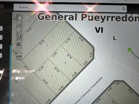 Lote en antesquina de av. fortunato de la plaza