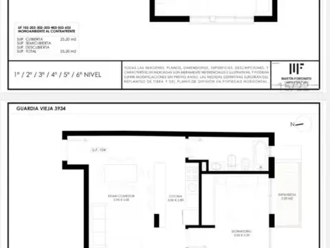 Departamento en Venta de Monoambiente