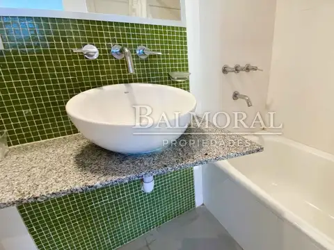 Departamento 2 ambientes con 2 baños