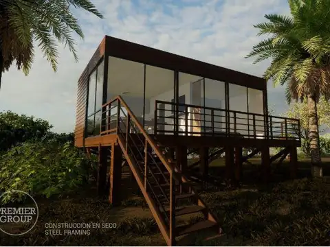 Casa 2 ambientes con 1 baño