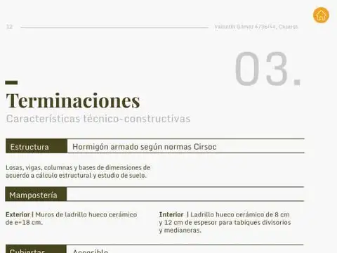 Departamento en Venta con 1 cochera