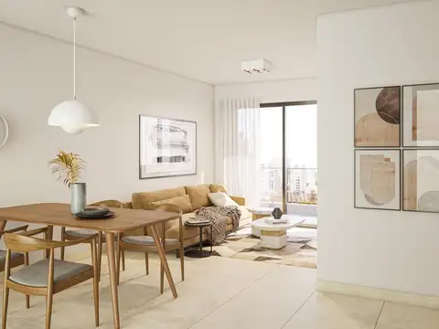 UGARTE 3083 8° A - BELGRANO - 2 amb con balcón de pozo