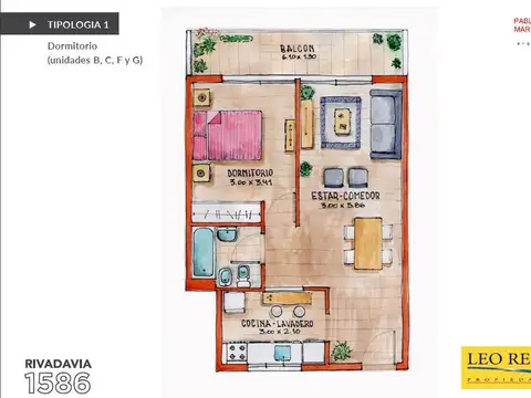 Departamento en Venta en San Fernando Vias  /  Centro, USD 123.961