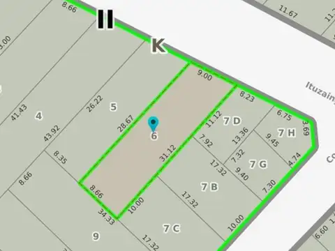 VENTA LOTE 258 m2 BERNAL