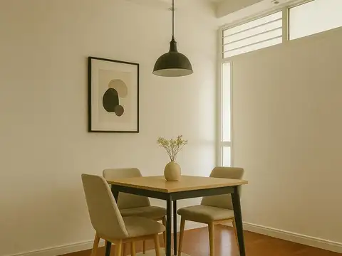 Departamento Monoambiente con 1 baño