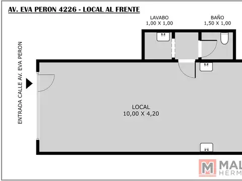 Av. Eva Peron 4200, Piso PB