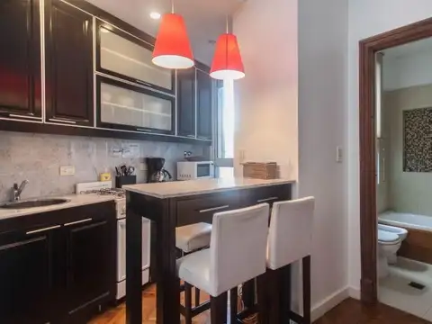 Departamento 2 ambientes con 1 baño